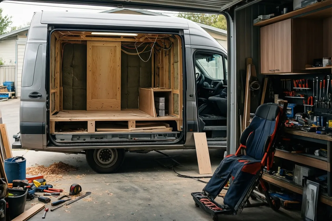 Converting a Van into a Camper: DIY vs Professional